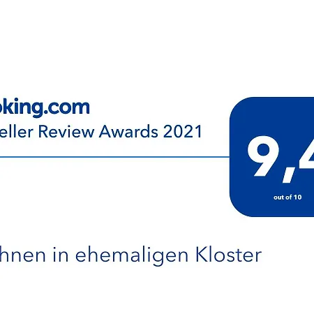 Wohnen In Ehemaligen Kloster דירה *