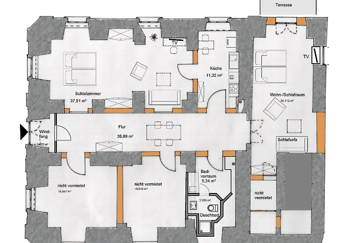 Wohnen In Ehemaligen Kloster Lägenhet